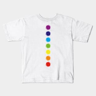 Swirling Chakras Kids T-Shirt